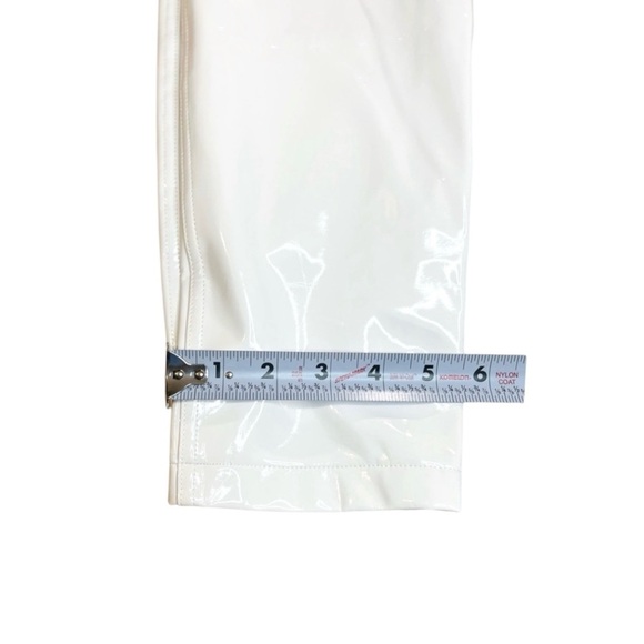 Commando High Shine Faux Patent Leather Women’s , White, Size Small, NWT - Picture 9 of 16